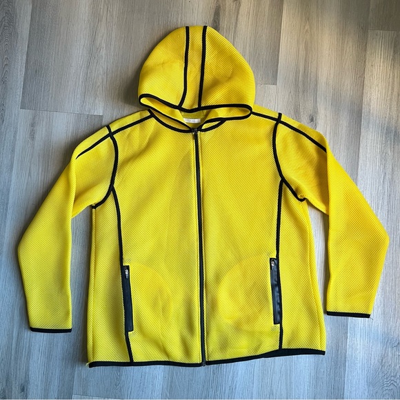 Zara Mesh Hoodie Jacket Size Large - Picture 11 of 15